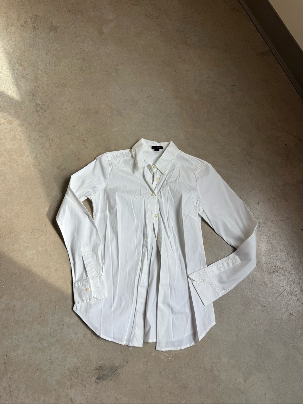 Classic White Women’s Button-Down Shirt